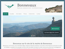 Tablet Screenshot of bonnevaux.com